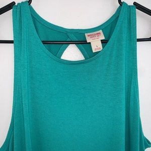 Mossimo Size L teal dress